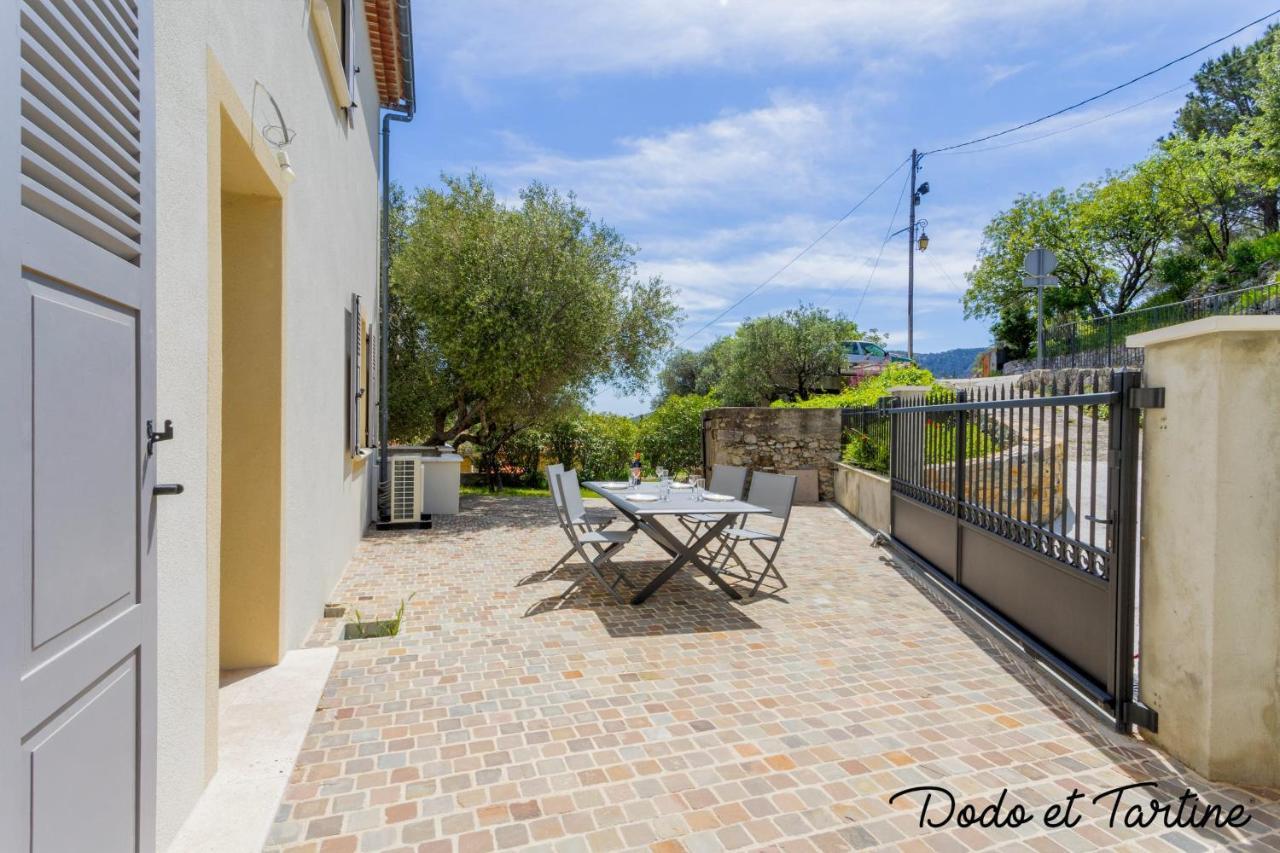 Gorgeous 3 Bedroom House With Ac And Garden - Dodo Et Tartine Le Revest-le-Eaux Exterior foto